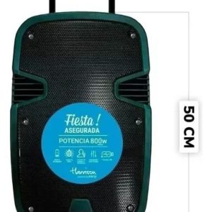 Parlante Portátil Harrison 800w Acid Plus Black Brg