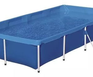 Pileta Estructural De Lona 3000 Litros Mor 320 × 164 × 58 Cm