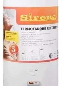 Termotanque Sirena 60 Litros Eléctrico De Colgar