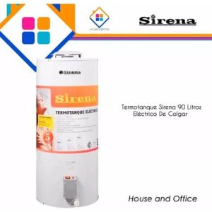 Termotanque Sirena 90 Lts Eléctrico De Colgar