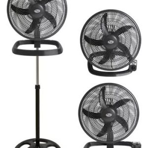 Ventilador 3 En 1 Star Trak Stp31-18 5 Palas Plastico 18 Diám Estructura Negro Diámetro 18 Frecuencia 50 Hz/60 Hz