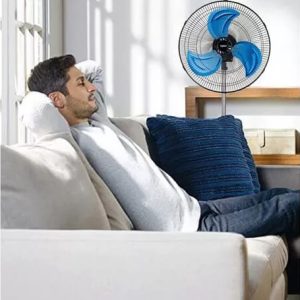 Ventilador 3 en 1 Star Trak 20" Piso Pared Techo Stp31-20 Negro