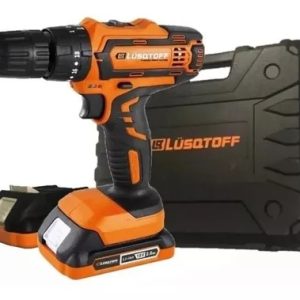 Taladro Inalambrico Atl 18 8b Lusqtoff Cargador 2 Baterias